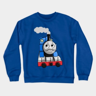 Thomas puffing along Crewneck Sweatshirt